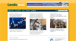 Desktop Screenshot of carnetec.com.br