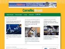 Tablet Screenshot of carnetec.com.br