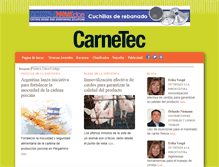 Tablet Screenshot of carnetec.com